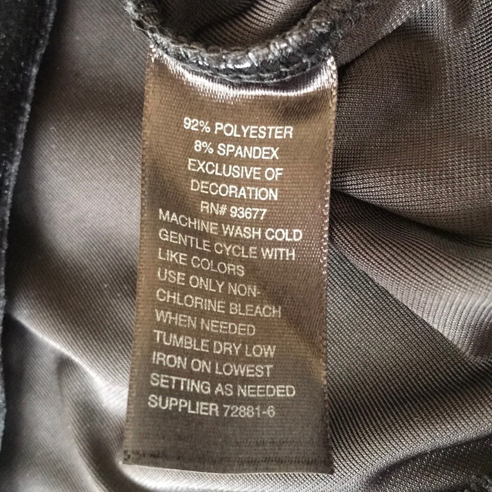 Xersion Velour Velvet‎ Long Sleeve Athletic Style Pullover Sweatshirt Top - Picture 6 of 8